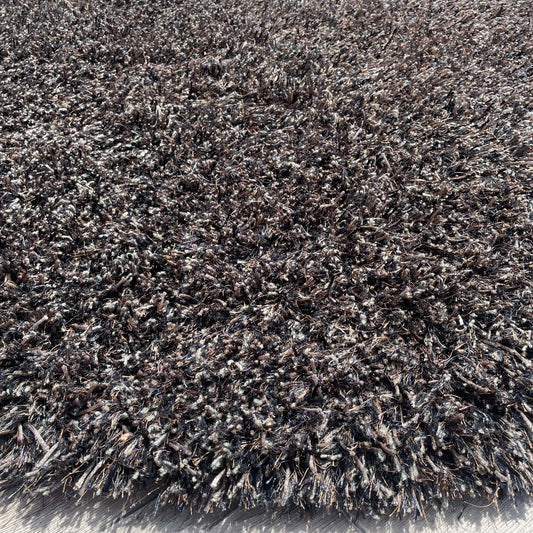 Brinker Carpets Paulo Anthracite Mix Rond Vloerkleed - 200x200cm