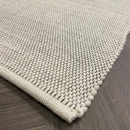Brinker Carpets 10117 White Black Warp Vloerkleed - 160x230cm