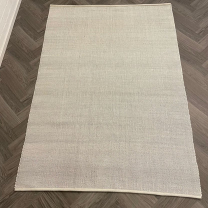 Brinker Carpets 10117 White Black Warp Vloerkleed - 160x230cm