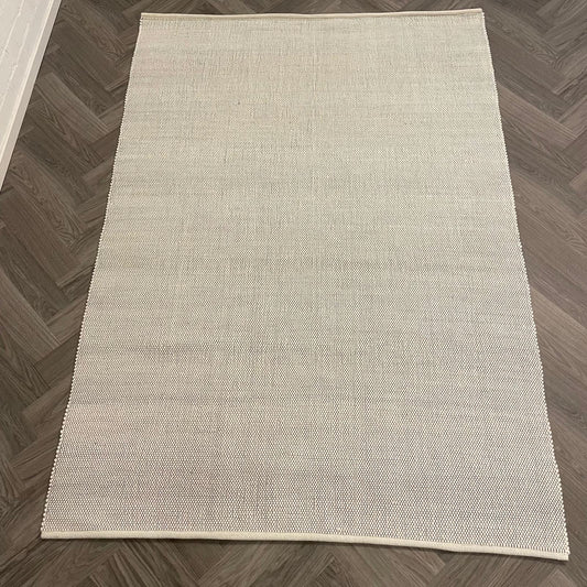 Brinker Carpets 10117 White Black Warp Vloerkleed - 160x230cm