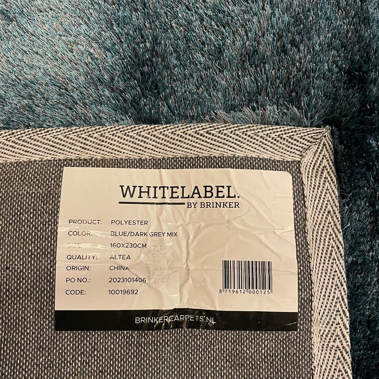 Brinker Carpets Altea Blue Dark Grey Mix Vloerkleed - 160x230cm