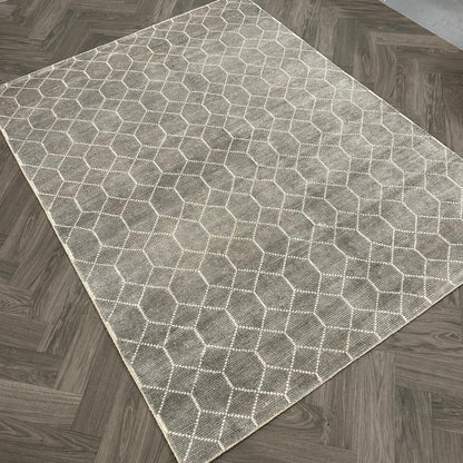 Brinker Carpets Laatz Grey Vloerkleed - 170x230cm