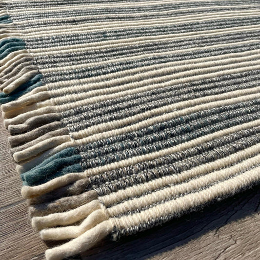 Brinker Carpets Leman Blauw/Grijs/Wit Vloerkleed - 160x230cm