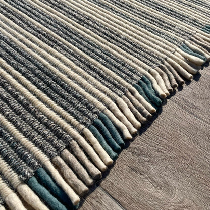 Brinker Carpets Leman Blauw/Grijs/Wit Vloerkleed - 160x230cm