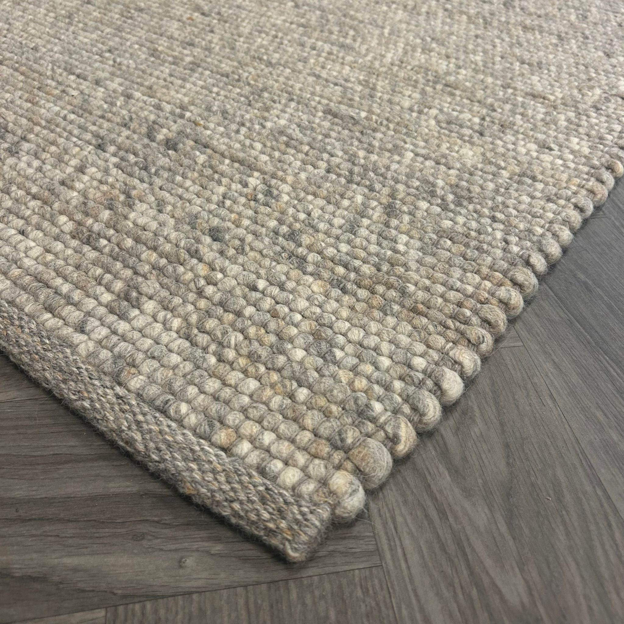Brinker Carpets Verona Munro 125 Donker Beige Vloerkleed - 200x400cm