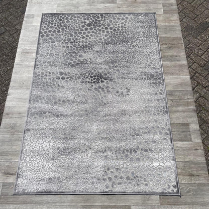 Brinker Carpets Onyx Dessin 880 Grey Silver Vloerkleed - 160x230cm