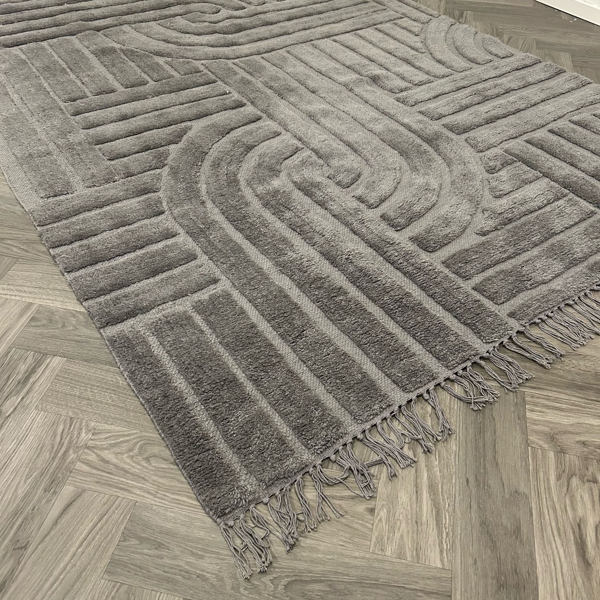 Brinker Carpets Overseas Grey Vloerkleed - 170x240cm