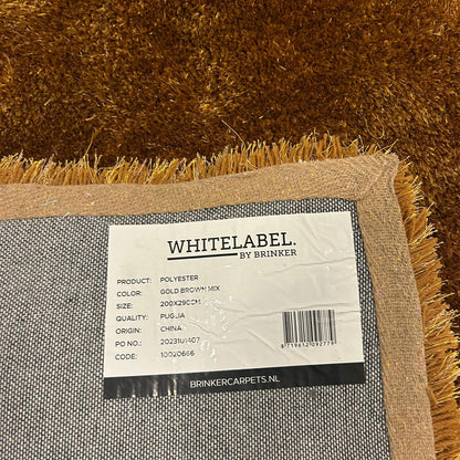 Brinker Carpets Puglia Gold/Brown Mix Vloerkleed - 200x290cm