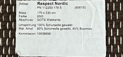 Brinker Carpets Herme White Warp Tisca Respect 2000 Vloerkleed - 170x230cm