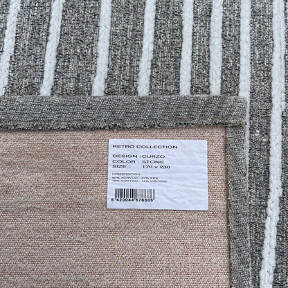 Brinker Carpets Retro Collection Curzo Stone Vloerkleed - 170x230cm
