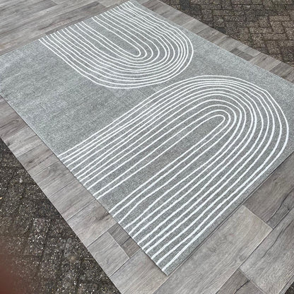 Brinker Carpets Retro Collection Curzo Stone Vloerkleed - 170x230cm