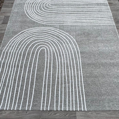 Brinker Carpets Retro Collection Curzo Stone Vloerkleed - 170x230cm