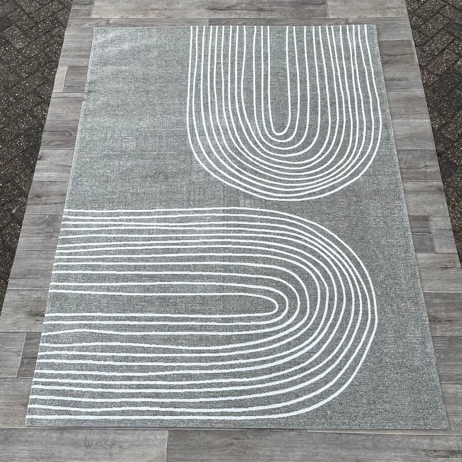 Brinker Carpets Retro Collection Curzo Stone Vloerkleed - 170x230cm
