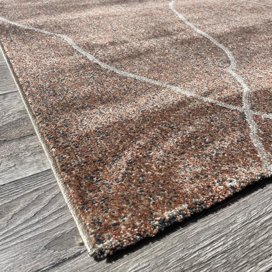 Brinker Carpets Touch 118 Brown Stone Ivory Vloerkleed - 160x230cm