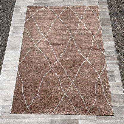 Brinker Carpets Touch 118 Brown Stone Ivory Vloerkleed - 160x230cm
