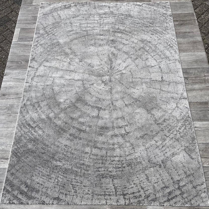 Brinker Carpets Touch Tara 107 Light Grey Vloerkleed - 160x230cm