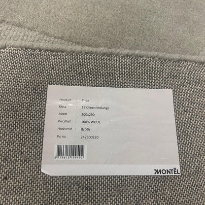 Brinker Carpets Tribe Green Vloerkleed - 200x290cm