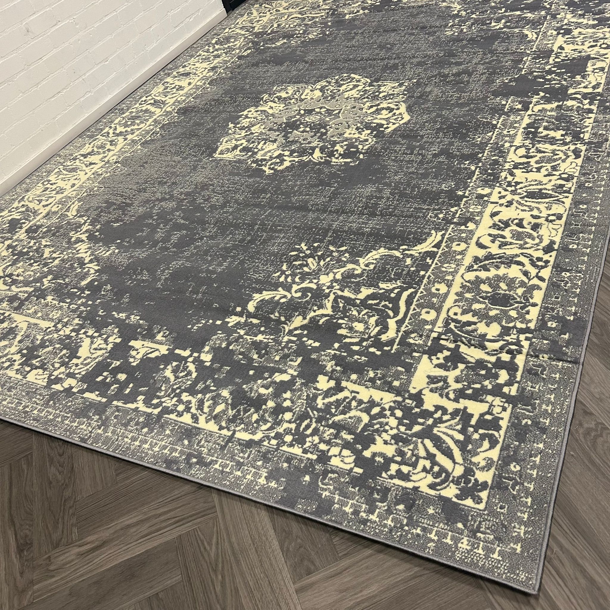Brinker Carpets Wow Classic Grey Vloerkleed - 280x380cm