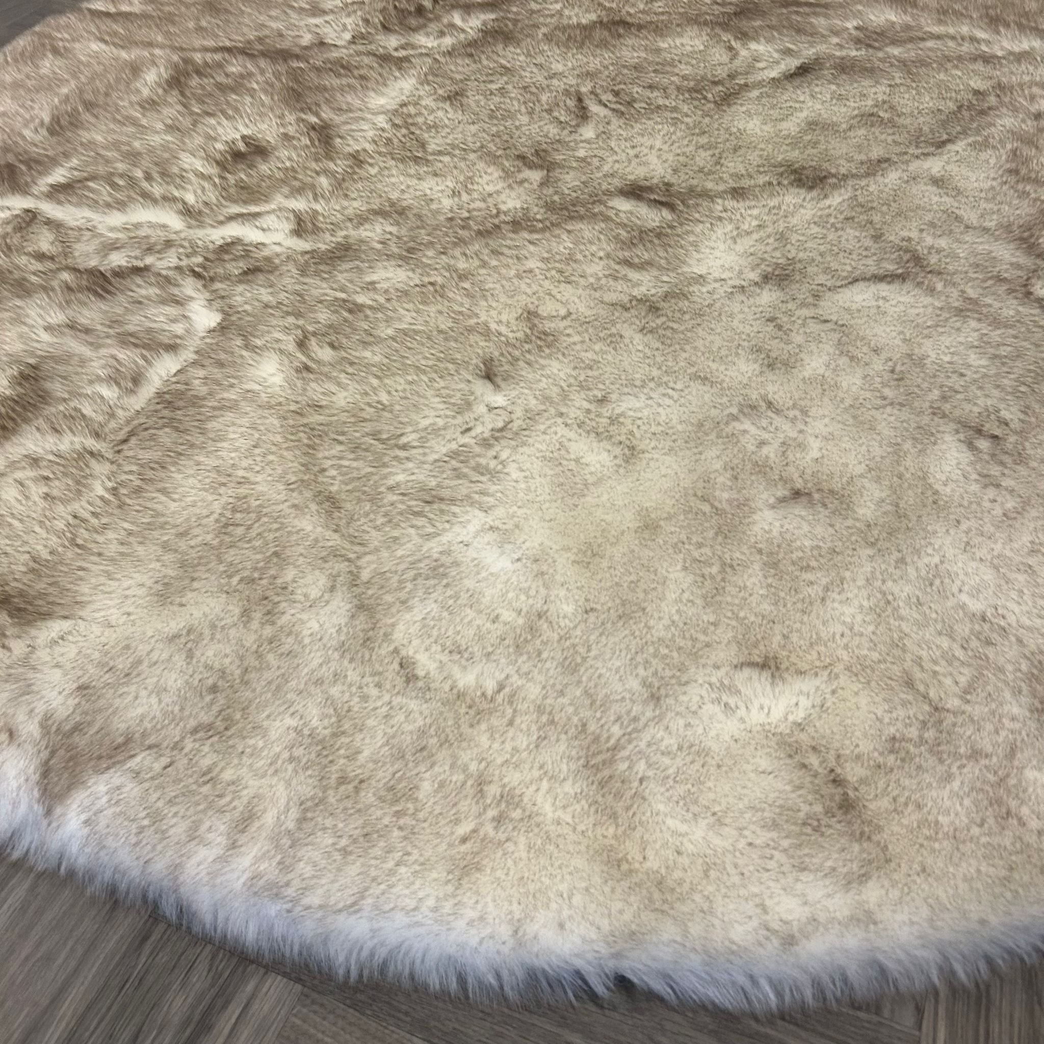Brinker Carpets Fluffy White - 180x180cm