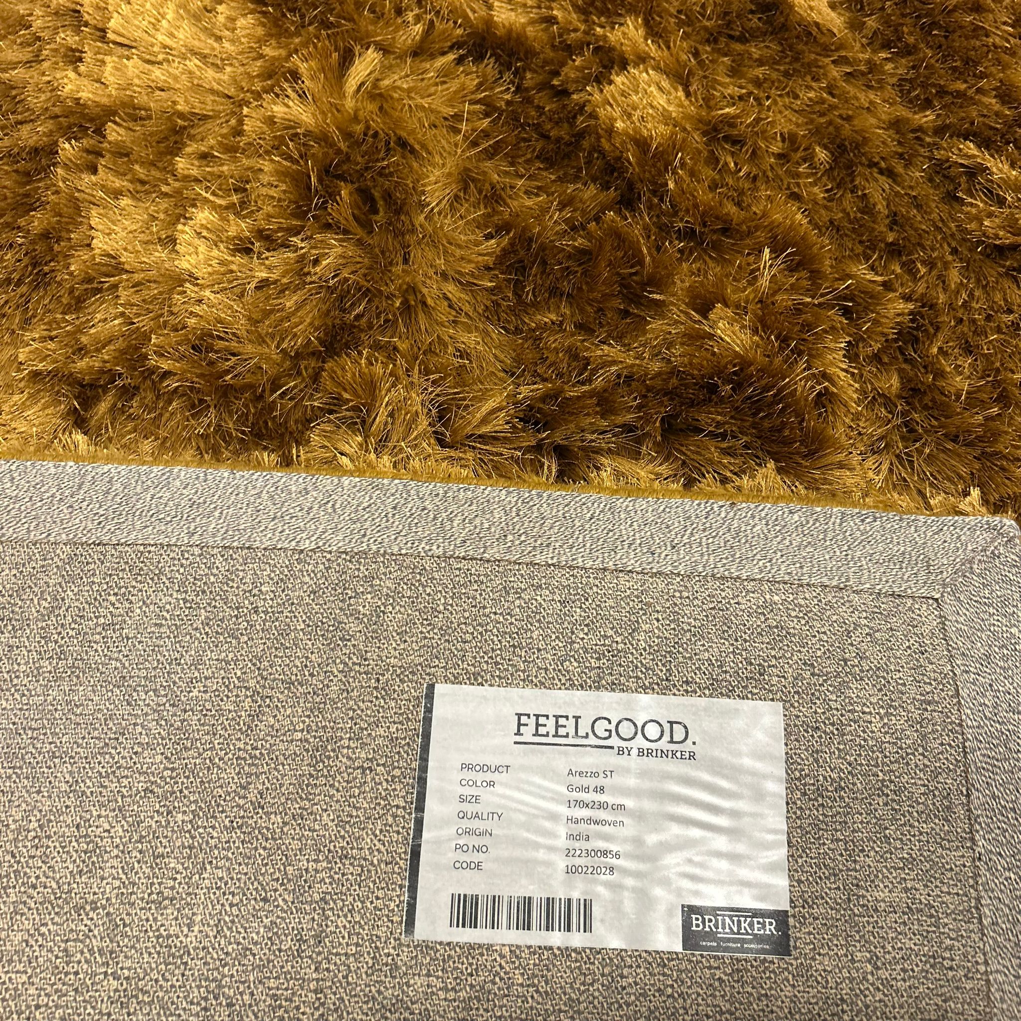 Brinker Arezzo ST Gold 048 Vloerkleed - 170x230cm - QF Living