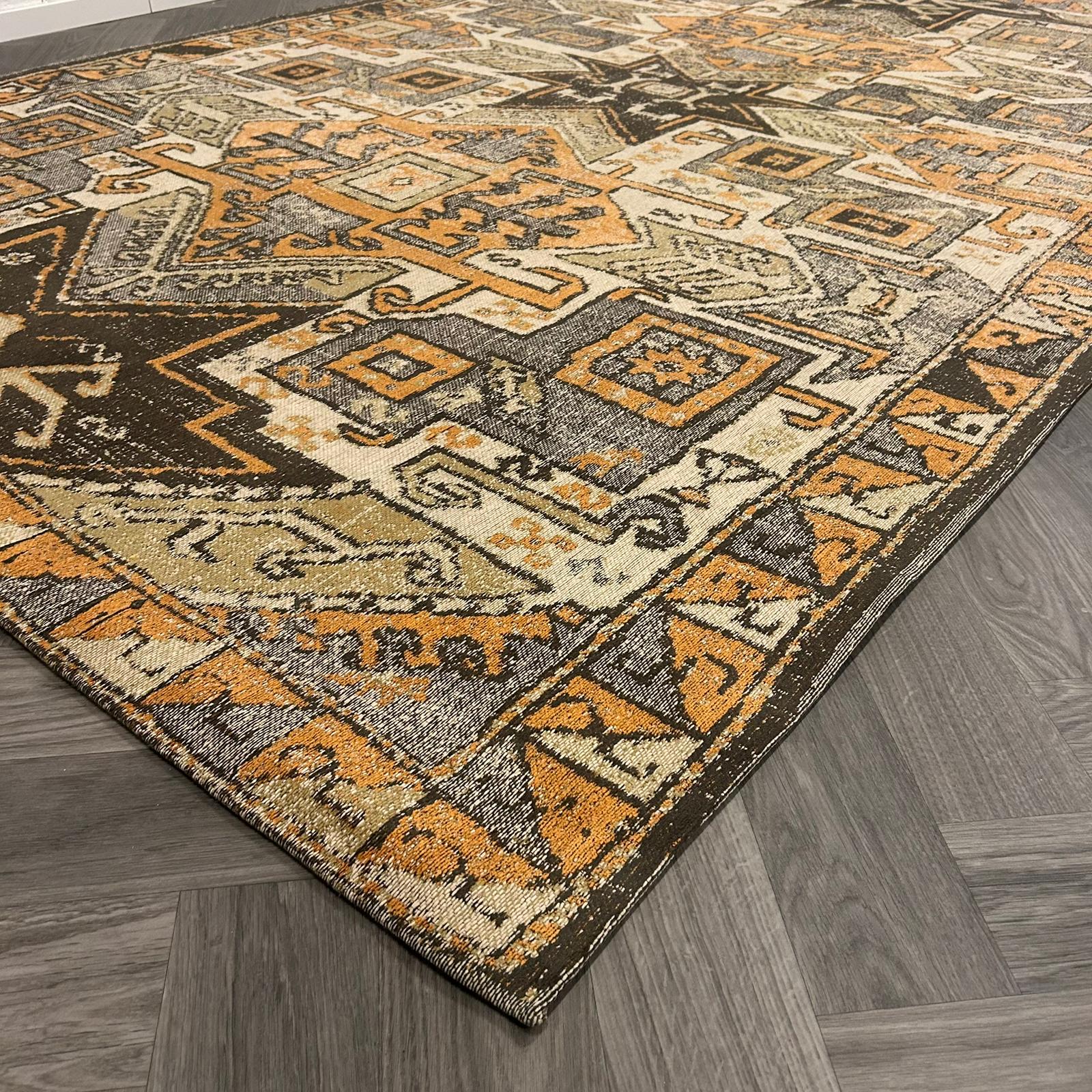 Brinker Aura Rust Multi - 200x290cm - QF Living