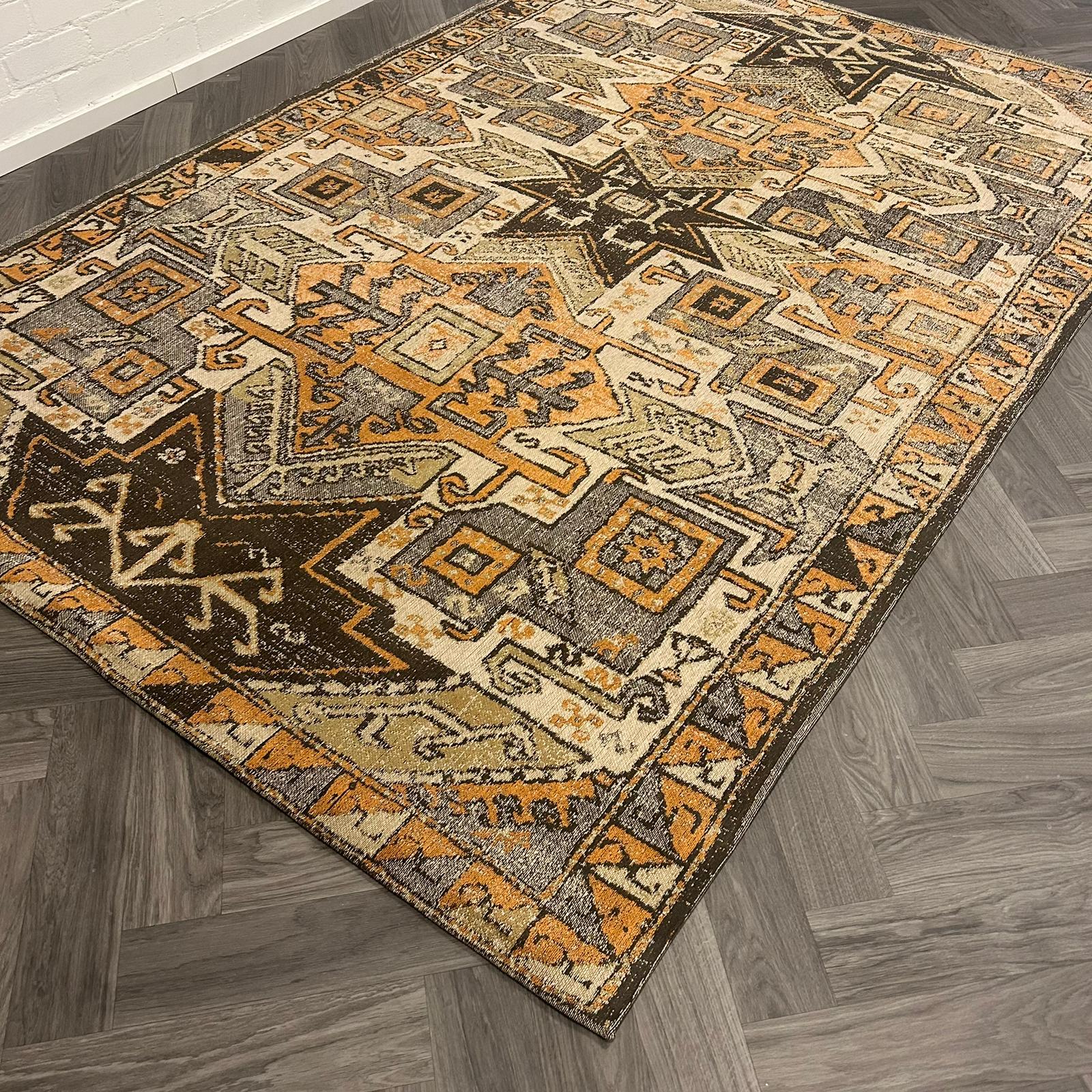 Brinker Aura Rust Multi - 200x290cm - QF Living