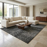 Brinker Bria Black Vloerkleed - 200x300cm - QF Living