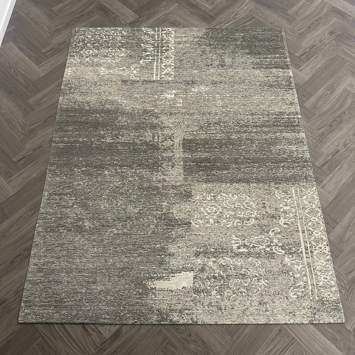 Brinker Bria Light Grey Vloerkleed - 170x230cm - QF Living