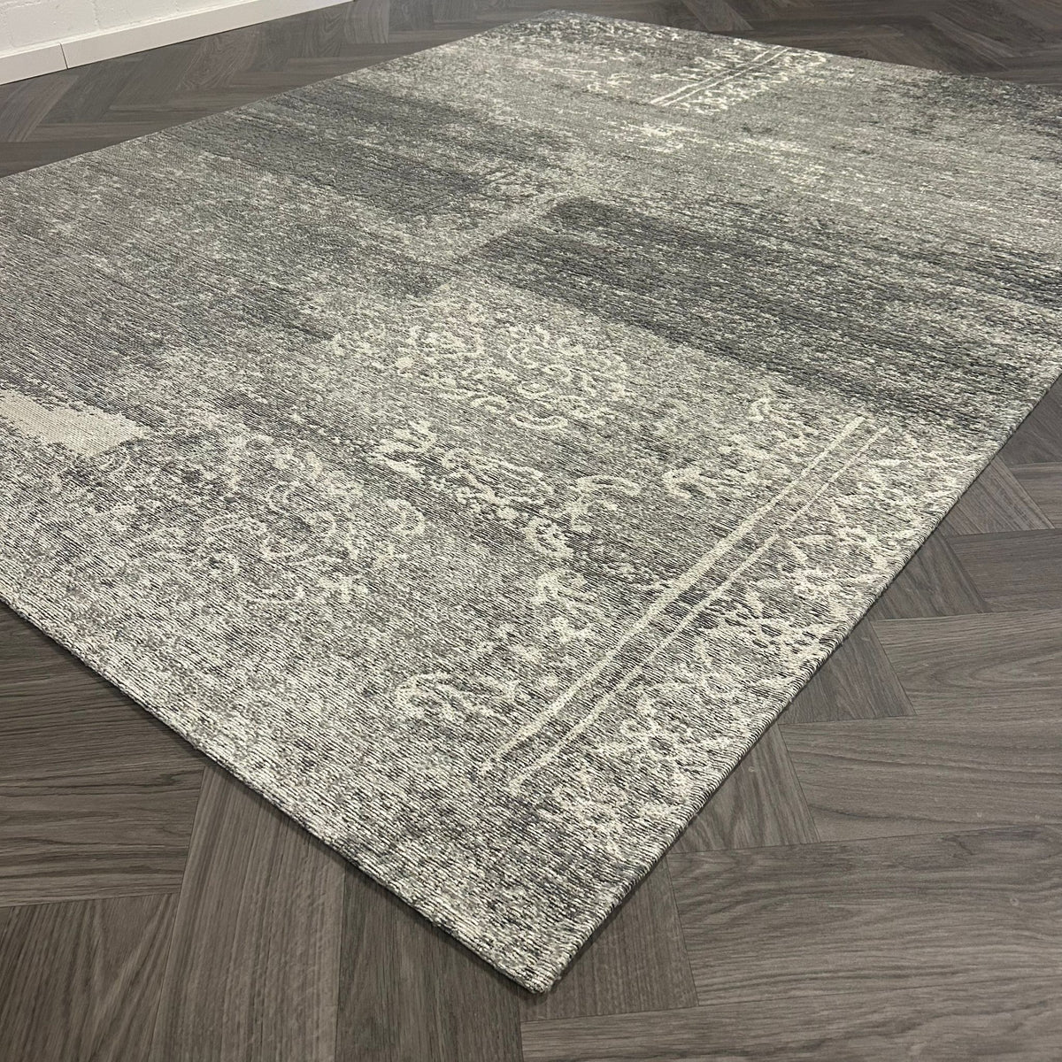Brinker Bria Light Grey Vloerkleed - 170x230cm - QF Living