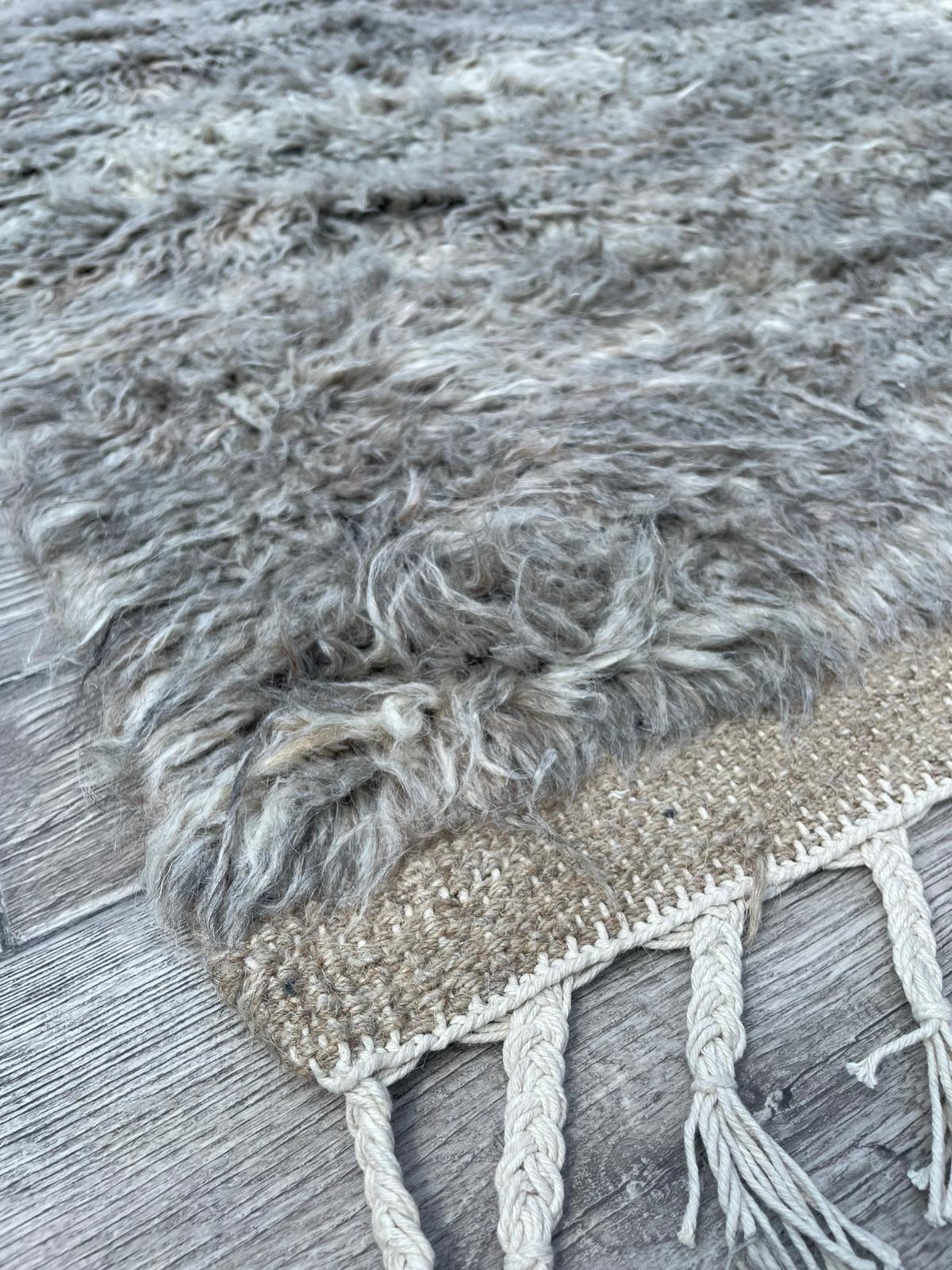 Brinker Carpets Afghano Grey Vloerkleed - 170x230cm - aanzicht 1 - Vloerkleden Koning