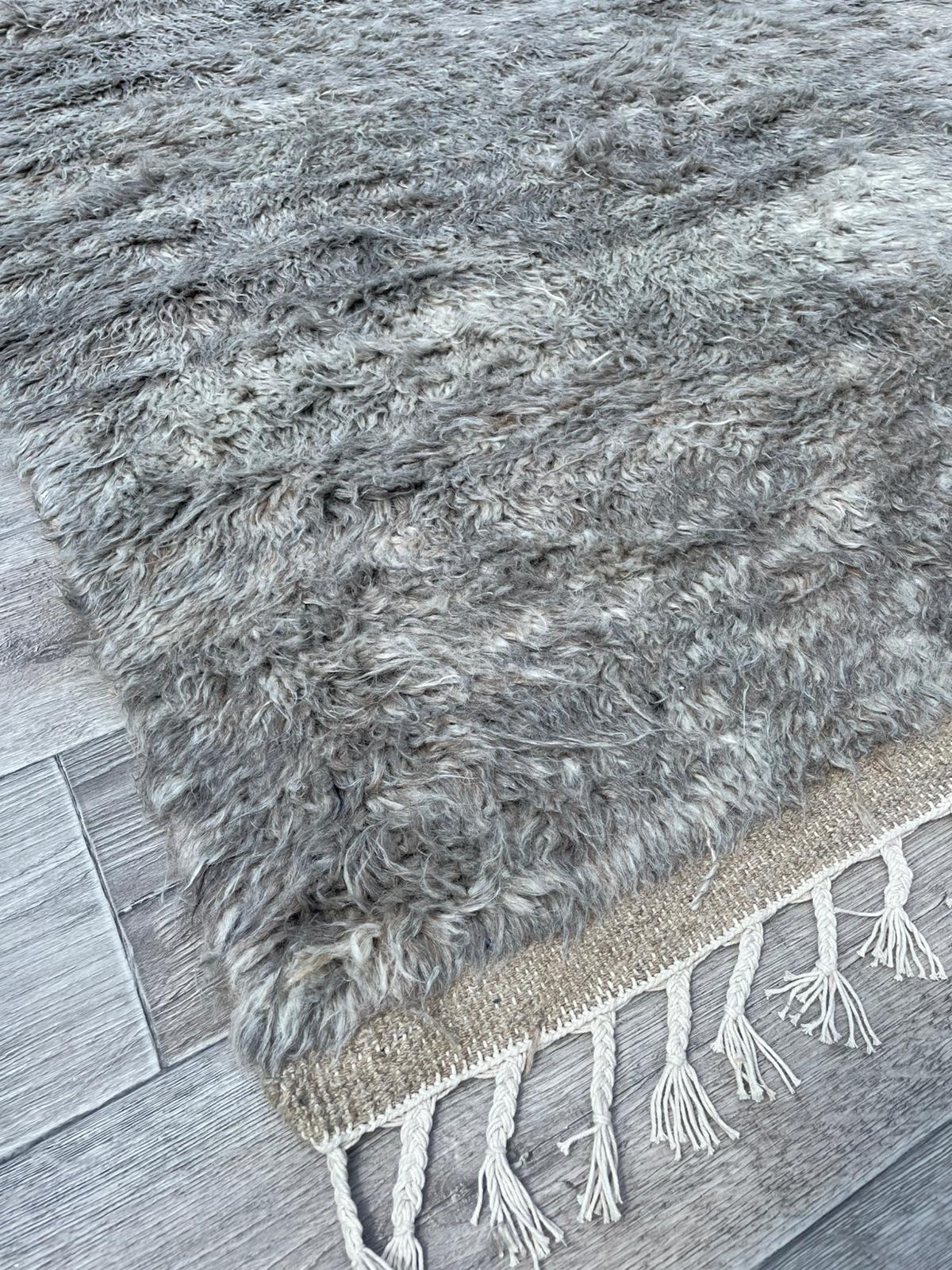 Brinker Carpets Afghano Grey Vloerkleed - 170x230cm - aanzicht 2 - Vloerkleden Koning