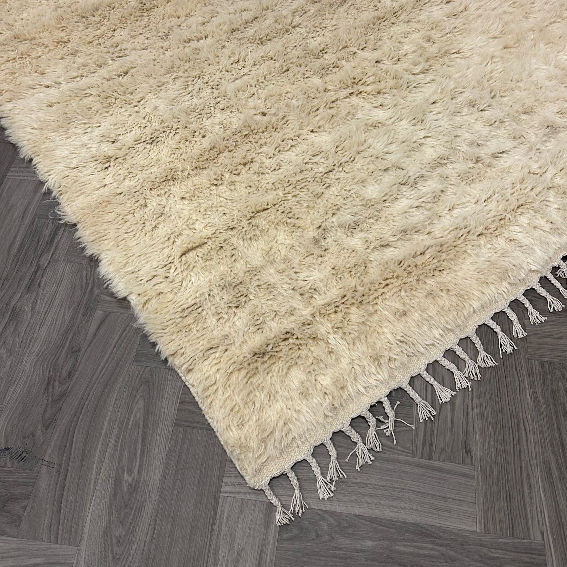 Brinker Carpets Afghano White Naturel Vloerkleed - 170x230cm - Vloerkleden Koning