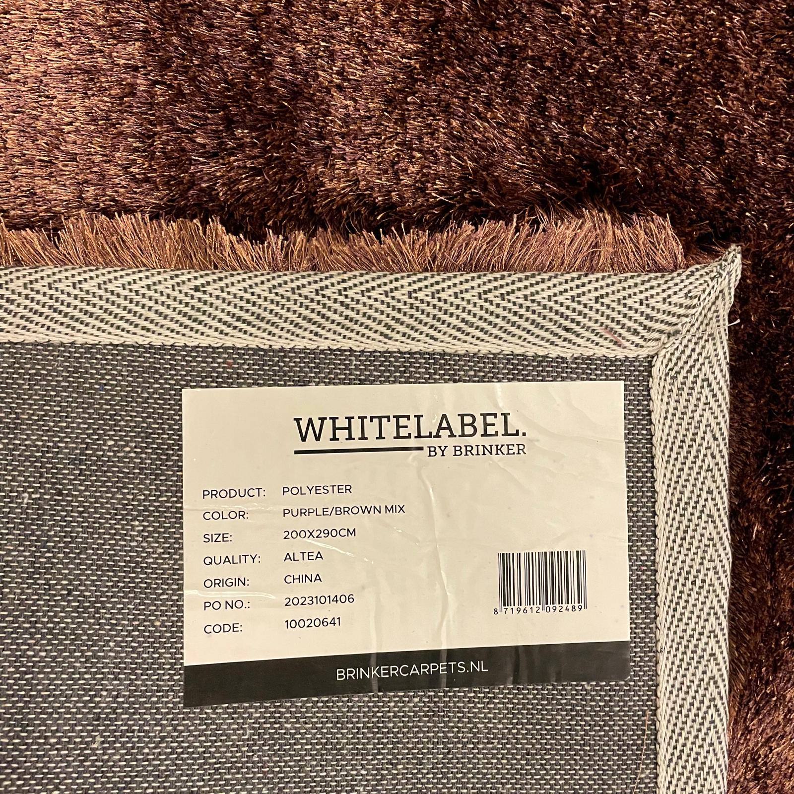 Brinker Carpets Altea Purple Brown Mix Vloerkleed - 200x290cm - Vloerkleden Koning