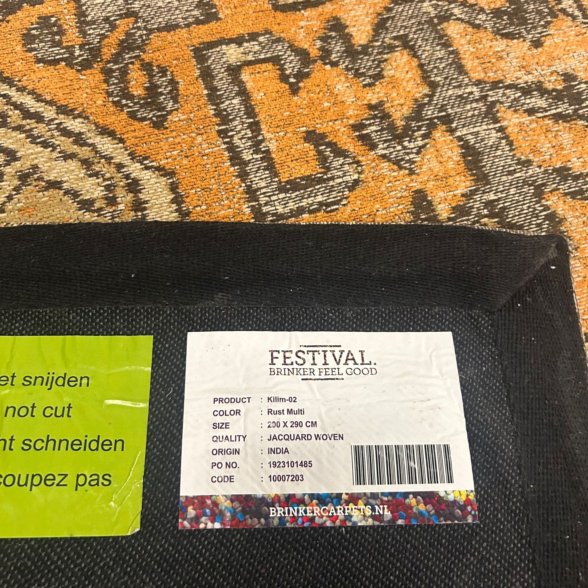 Brinker Carpets Aura Rust Multi - 200x290cm - Vloerkleden Koning