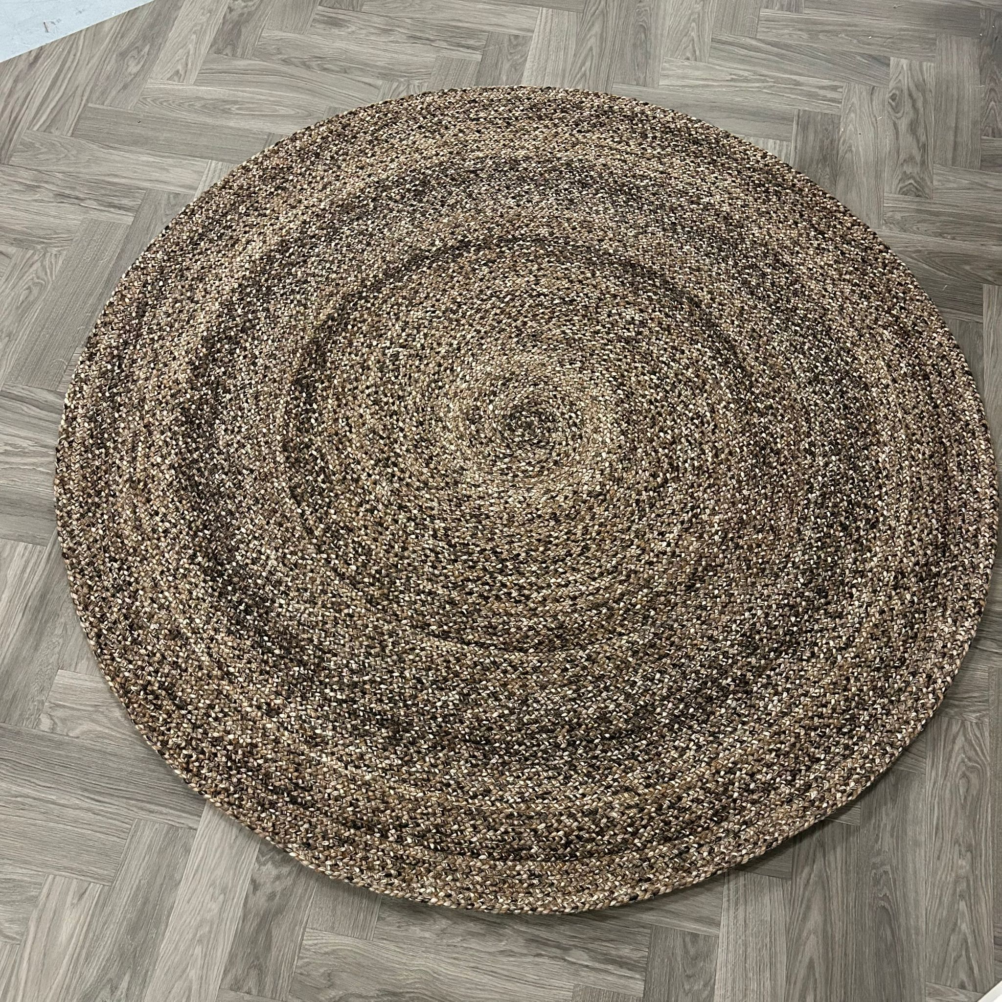 Brinker Carpets Bellano ST Brown 623 Vloerkleed - 200x200cm - Vloerkleden Koning