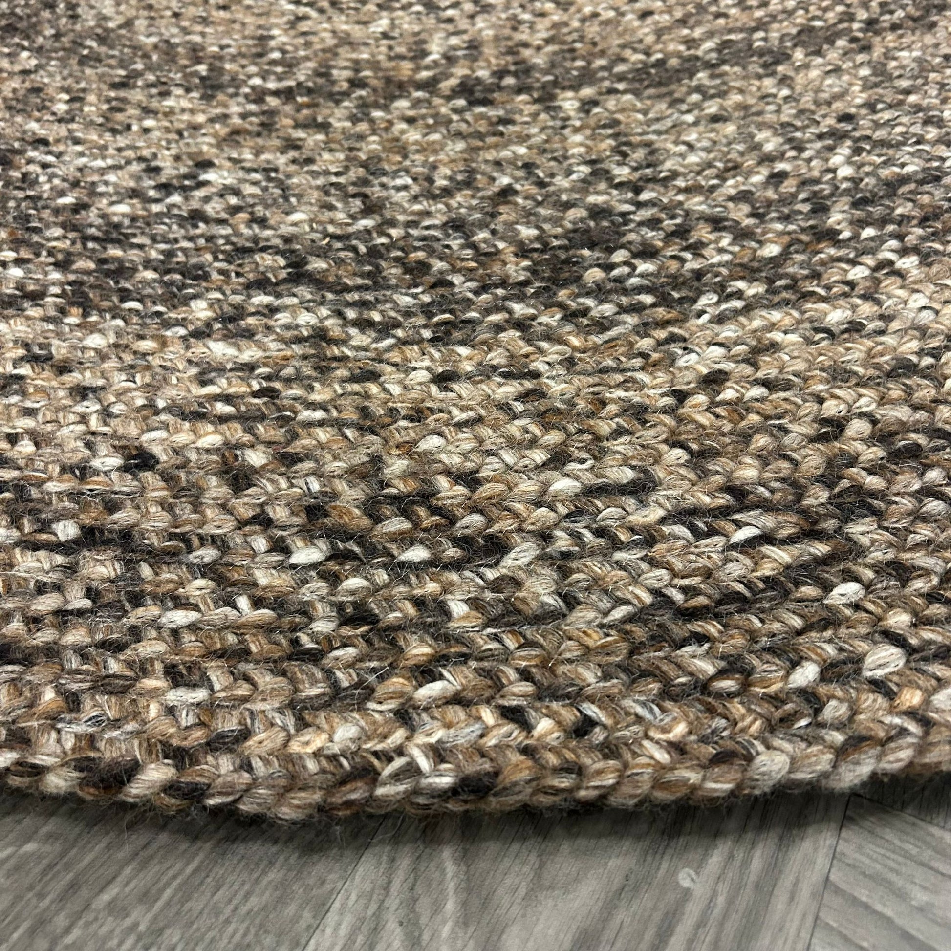 Brinker Carpets Bellano ST Brown 623 Vloerkleed - 200x200cm - Vloerkleden Koning