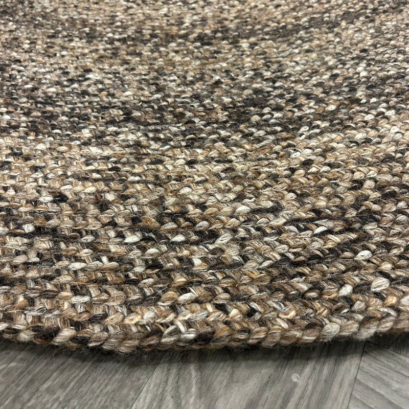 Brinker Carpets Bellano ST Brown 623 Vloerkleed - 200x200cm