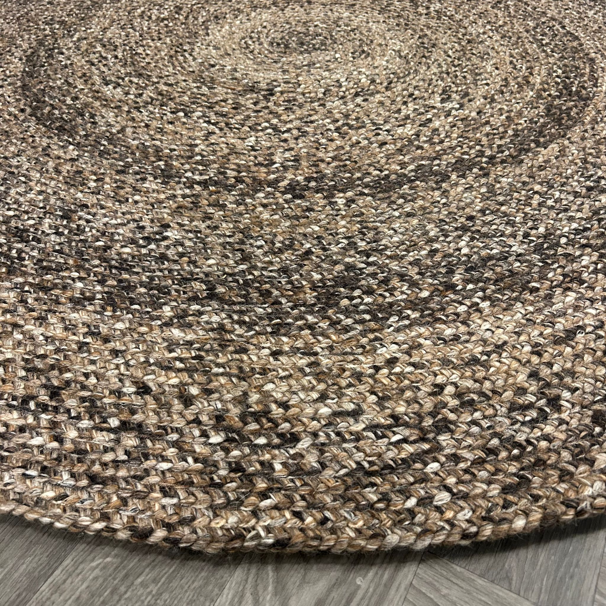 Brinker Carpets Bellano ST Brown 623 Vloerkleed - 200x200cm - Vloerkleden Koning