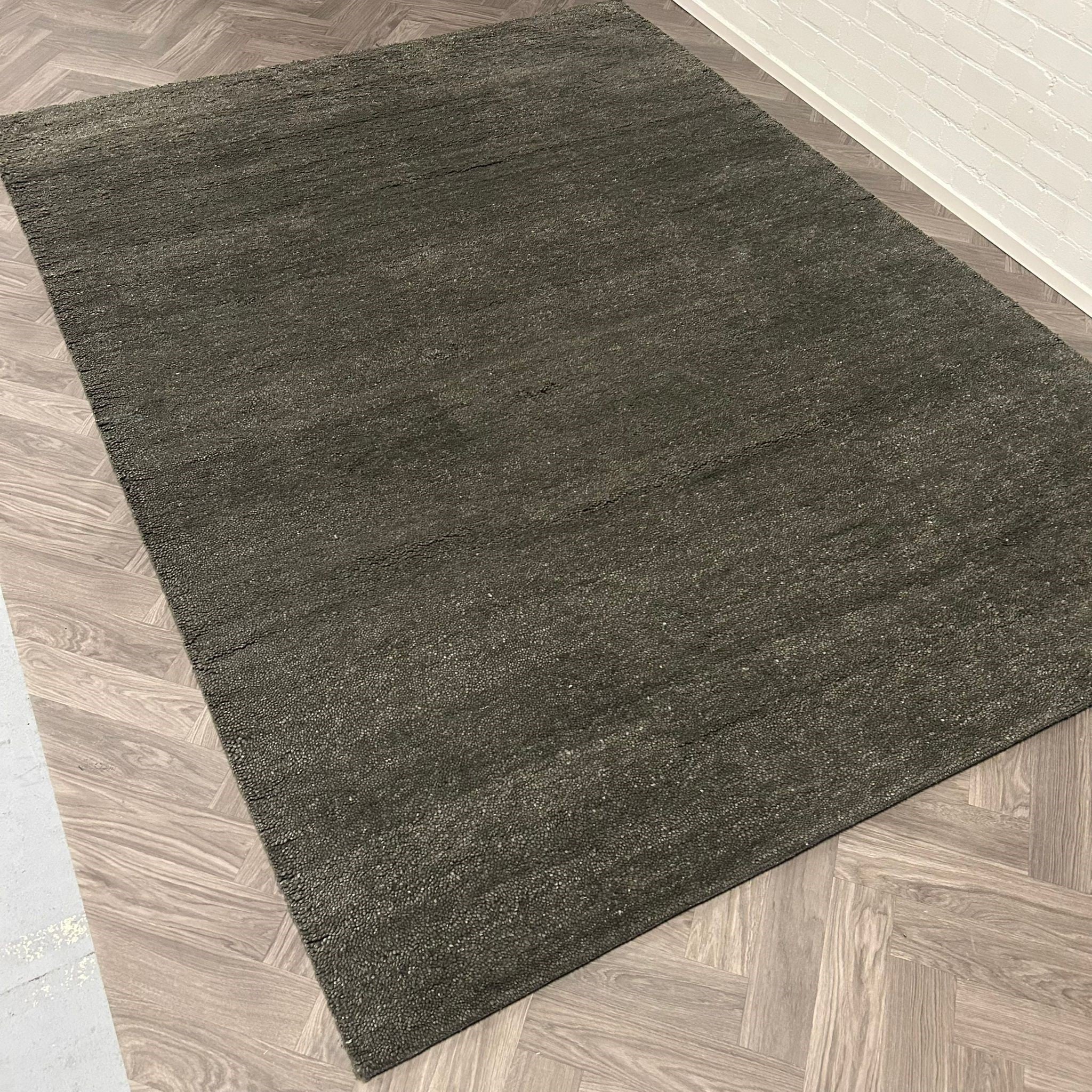 Brinker Carpets Berbero Forest Green Vloerkleed - 240x340cm - aanzicht 1 - Vloerkleden Koning