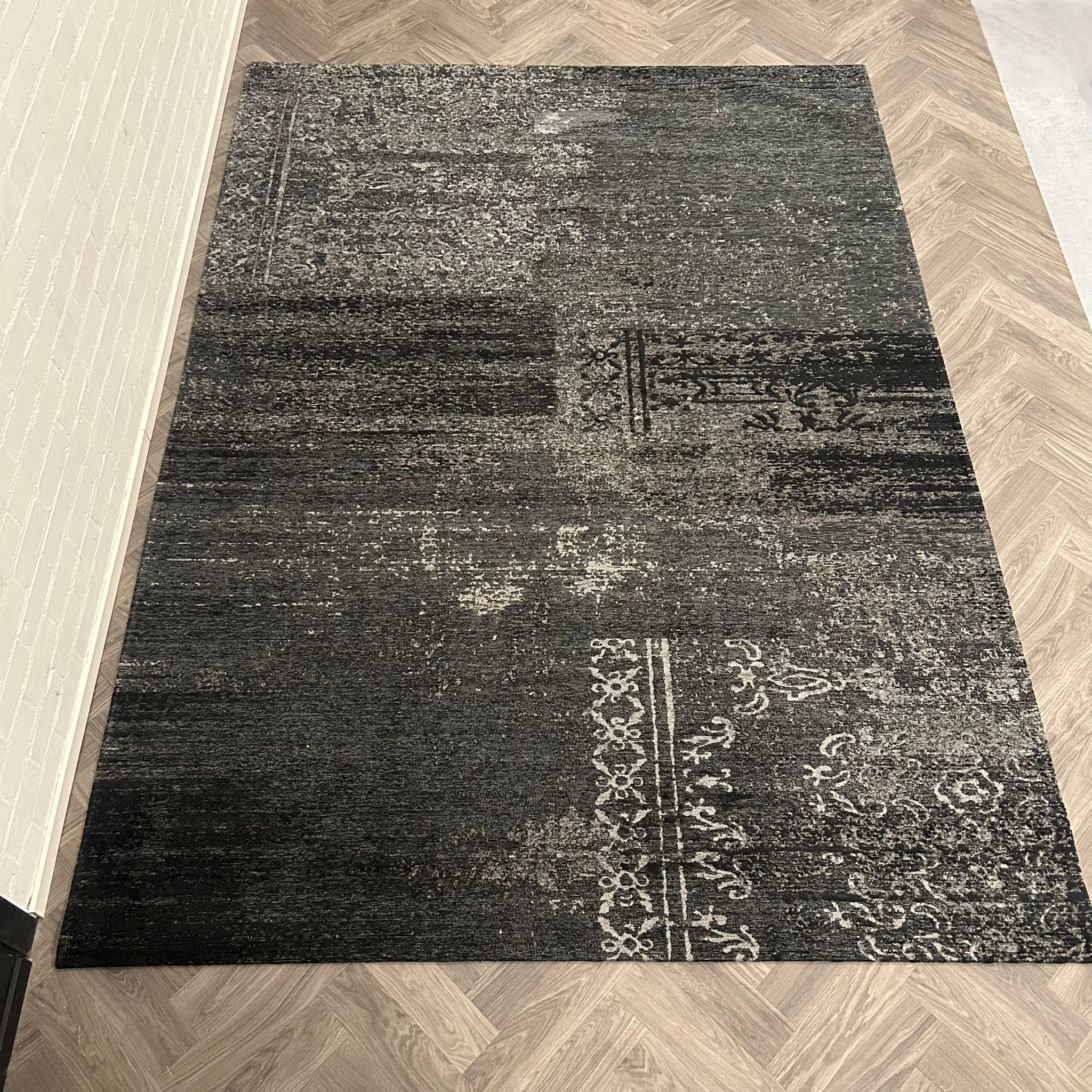 Brinker Carpets Bria Black Vloerkleed - 200x300cm - Vloerkleden Koning