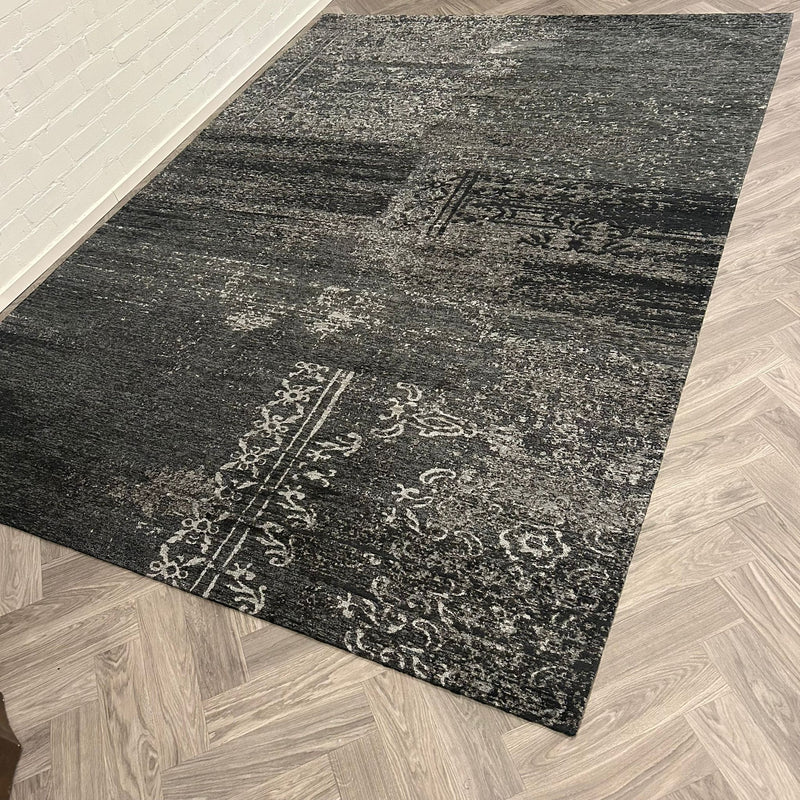 Brinker Carpets Bria Black Vloerkleed - 240x340cm - aanzicht 1 - Vloerkleden Koning