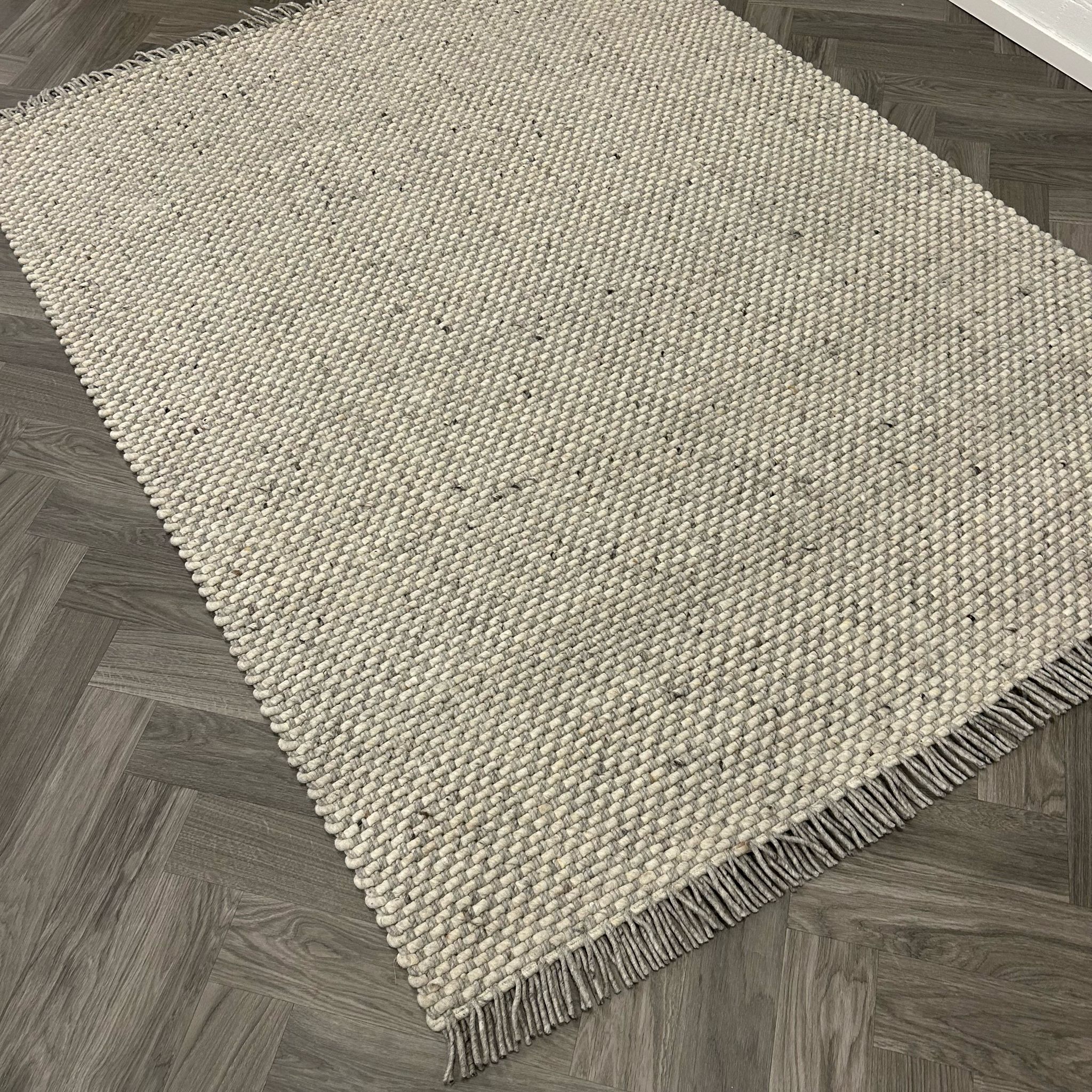 Brinker Carpets Burano Light Grey Vloerkleed - 170x230cm - Vloerkleden Koning