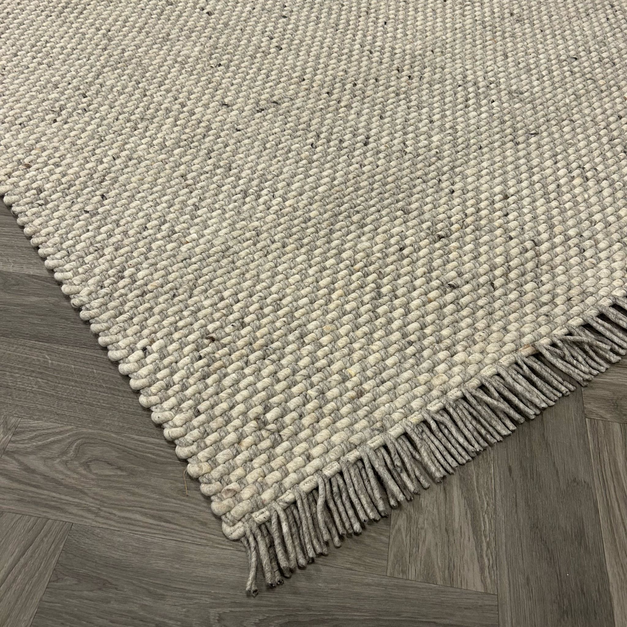 Brinker Carpets Burano Light Grey Vloerkleed - 170x230cm - aanzicht 1 - Vloerkleden Koning
