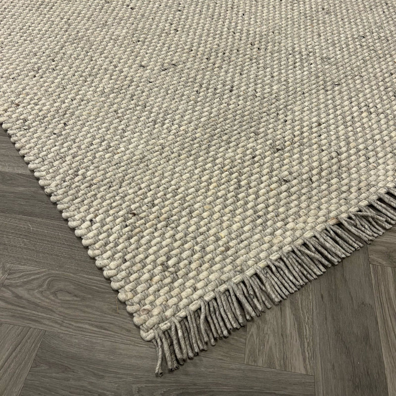 Brinker Carpets Burano Light Grey Vloerkleed - 170x230cm - aanzicht 1 - Vloerkleden Koning