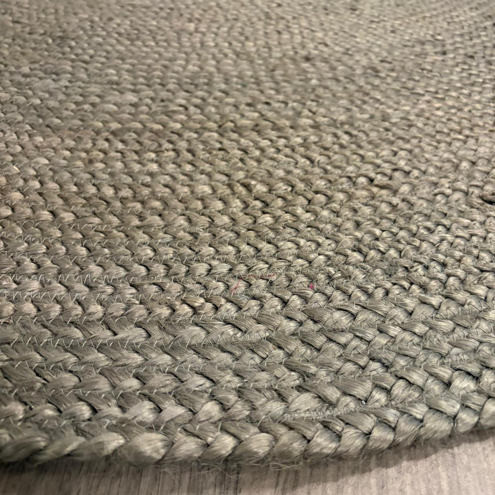 Brinker Carpets Carpets Jute Circle Grijs Vloerkleed - 180x180cm - aanzicht 2 - Vloerkleden Koning