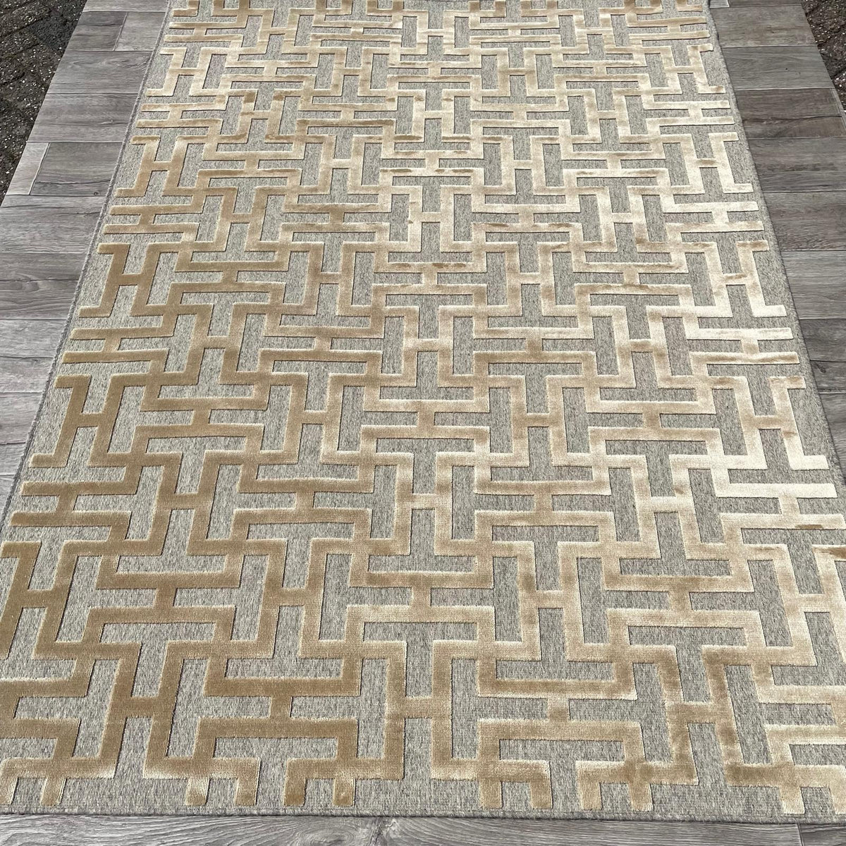 Brinker Carpets Chiara Mustard Vloerkleed - 160x230cm - aanzicht 5 - Vloerkleden Koning