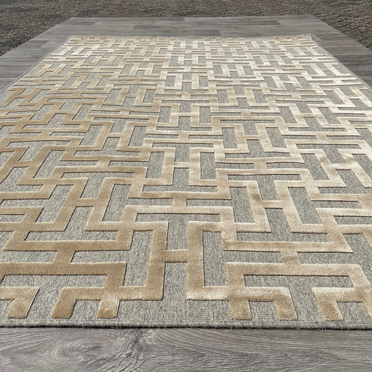 Brinker Carpets Chiara Mustard Vloerkleed - 160x230cm - aanzicht 4 - Vloerkleden Koning