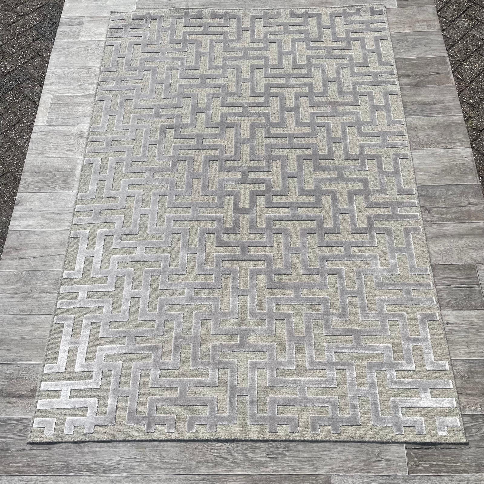 Brinker Carpets Chiara Plumb Vloerkleed - 160x230cm - aanzicht 1 - Vloerkleden Koning