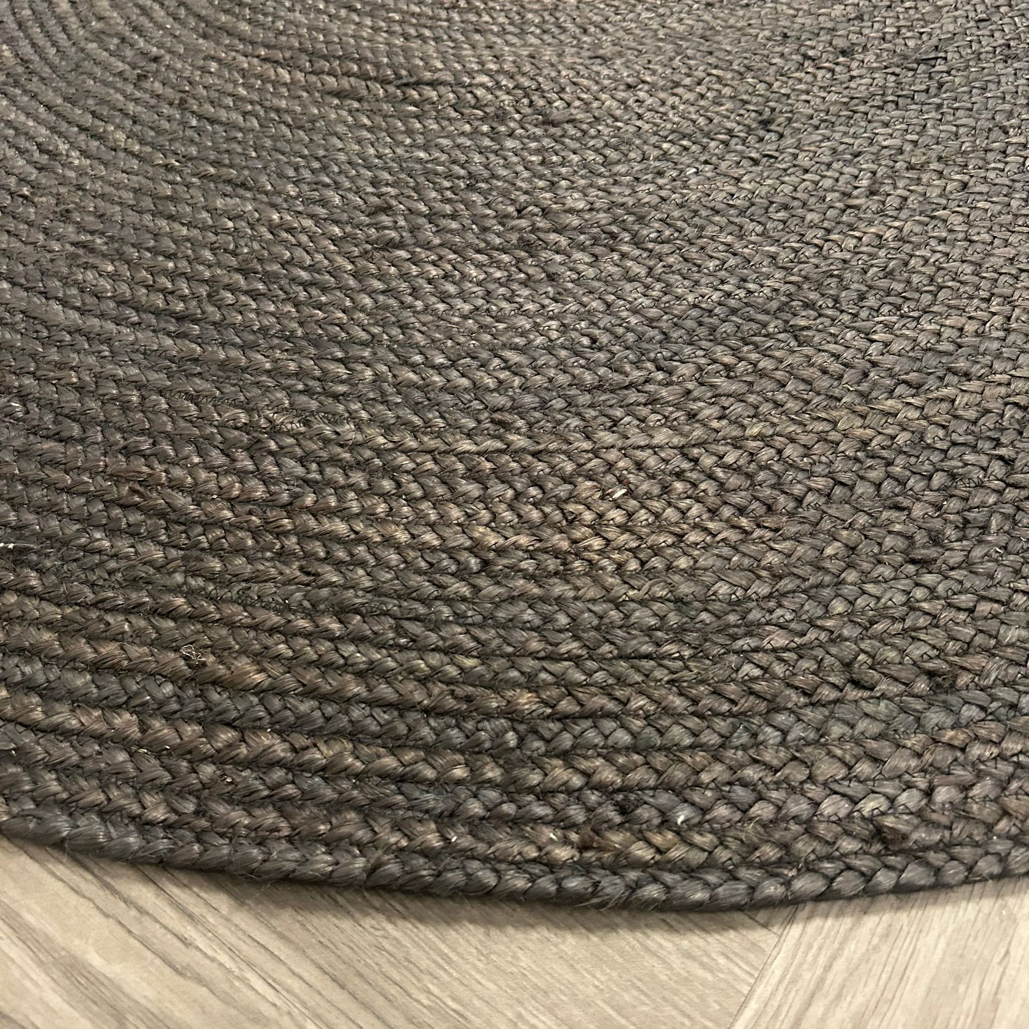 Brinker Carpets Circle 11 Anthracite Vloerkleed - 200x200cm - Vloerkleden Koning