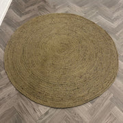 Brinker Carpets Circle 6 Olive Vloerkleed - 200x200cm - aanzicht 1 - Vloerkleden Koning